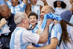 Argentinian football fan