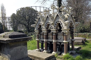gravestone, BillionGraves, cemetery, Kensal Green Cemetery, Sir William Casement